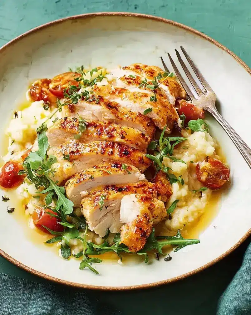 A Month's Worth of Quick and Easy Dinners 2 A chef preparing fresh ingredients for a quick meal
