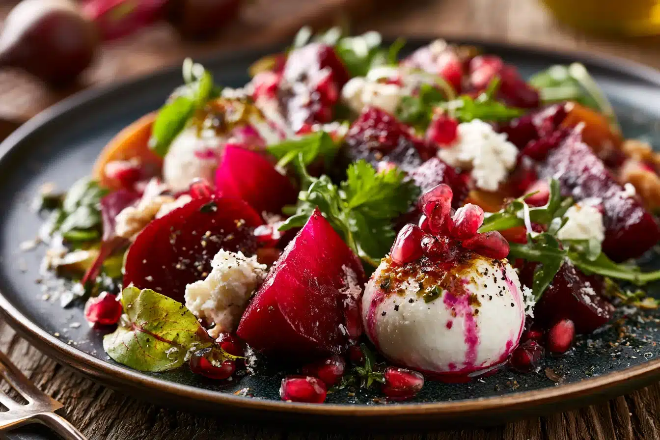 Beet and Goat Cheese Salad 3 Beet and Goat Cheese Salad