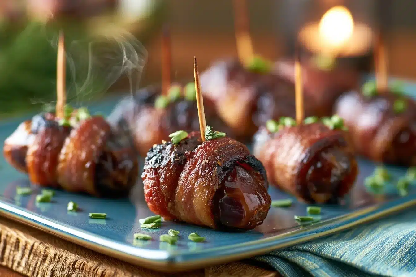 Obsessed with These Sweet and Savory Bacon-Wrapped Dates 2 Obsessed with These Sweet and Savory Bacon-Wrapped Dates