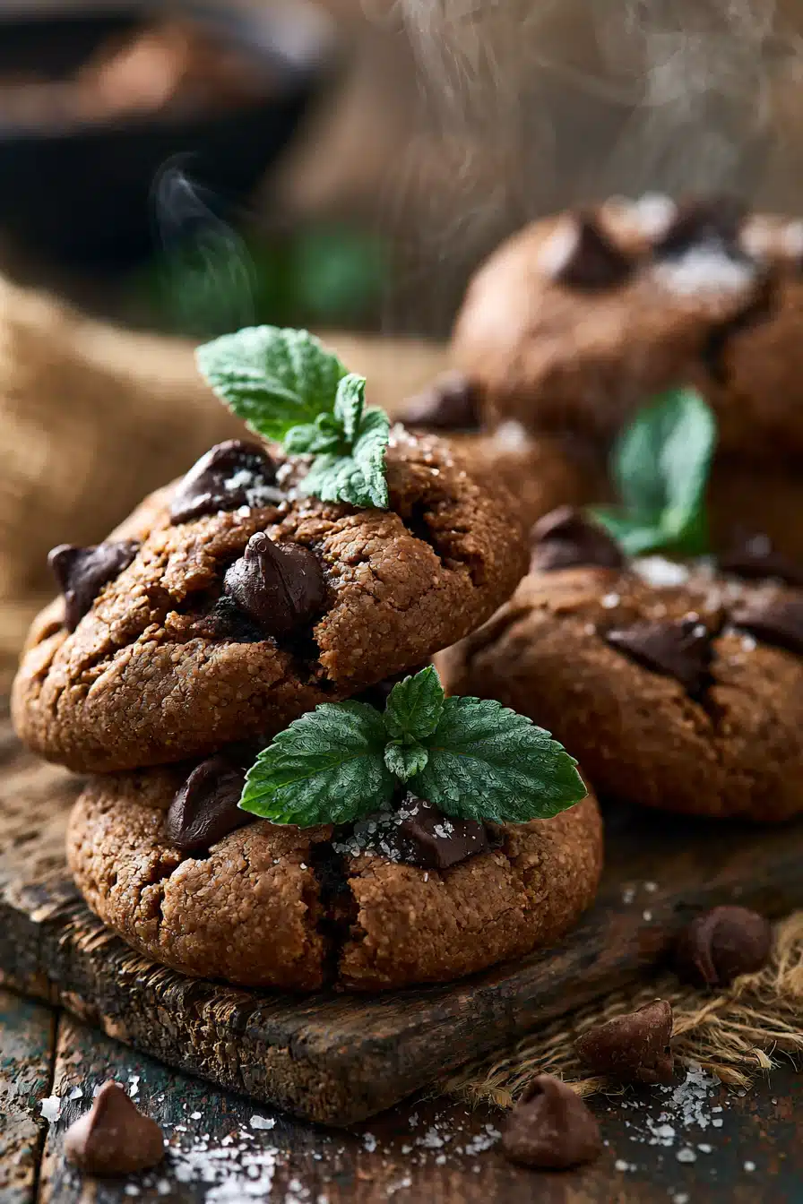 Chocolate Chip Almond Butter Cookies 3 Chocolate Chip Almond Butter Cookies