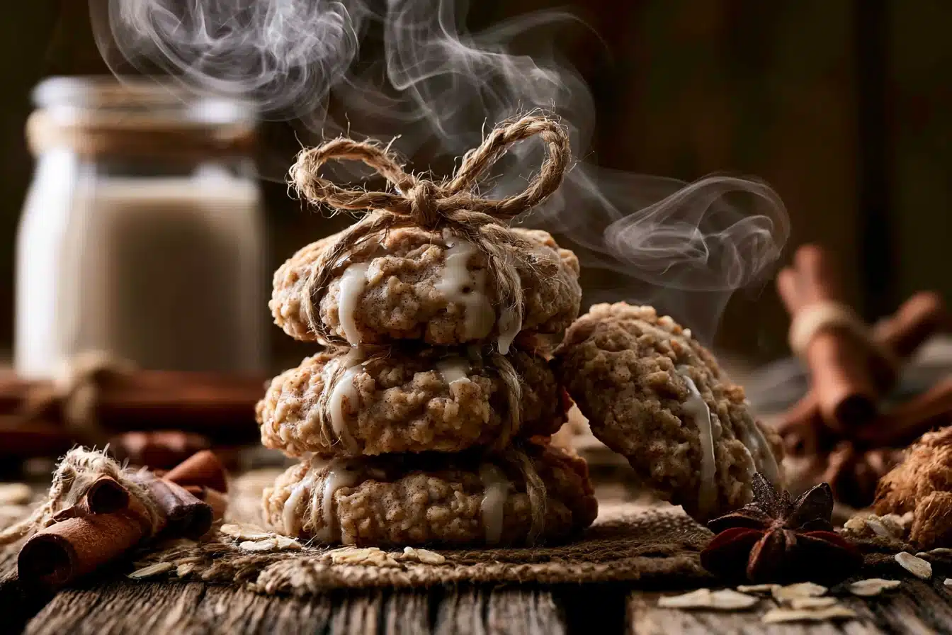 Maple Cinnamon Oatmeal Cookies 2 Maple Cinnamon Oatmeal Cookies
