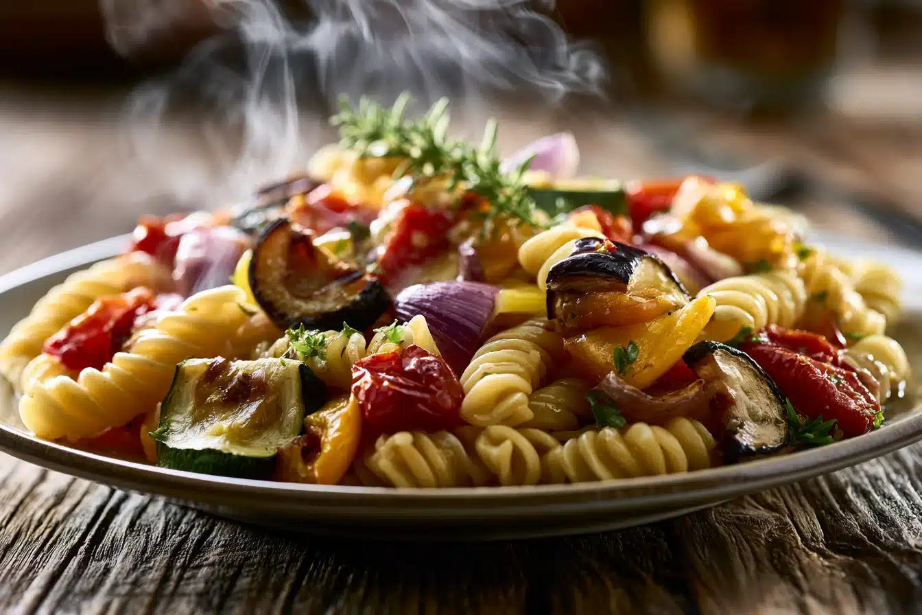 Roasted Vegetable Pasta Salad 2 Roasted Vegetable Pasta Salad