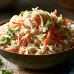 Creamy Coleslaw with Apple Cider Vinegar 8 coleslaw