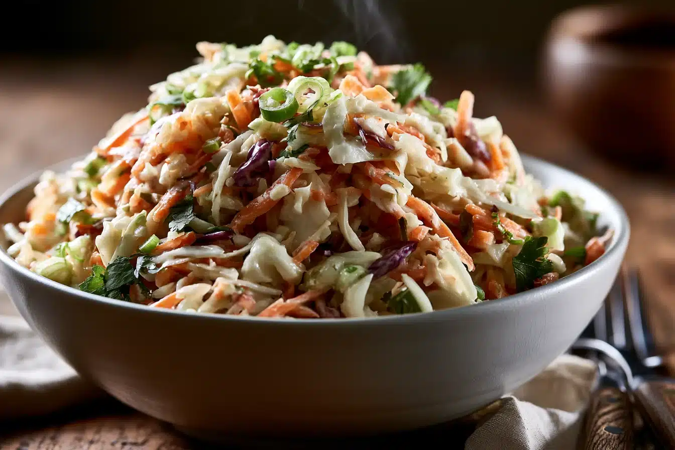 Creamy Coleslaw with Apple Cider Vinegar 2 Creamy Coleslaw with Apple Cider Vinegar