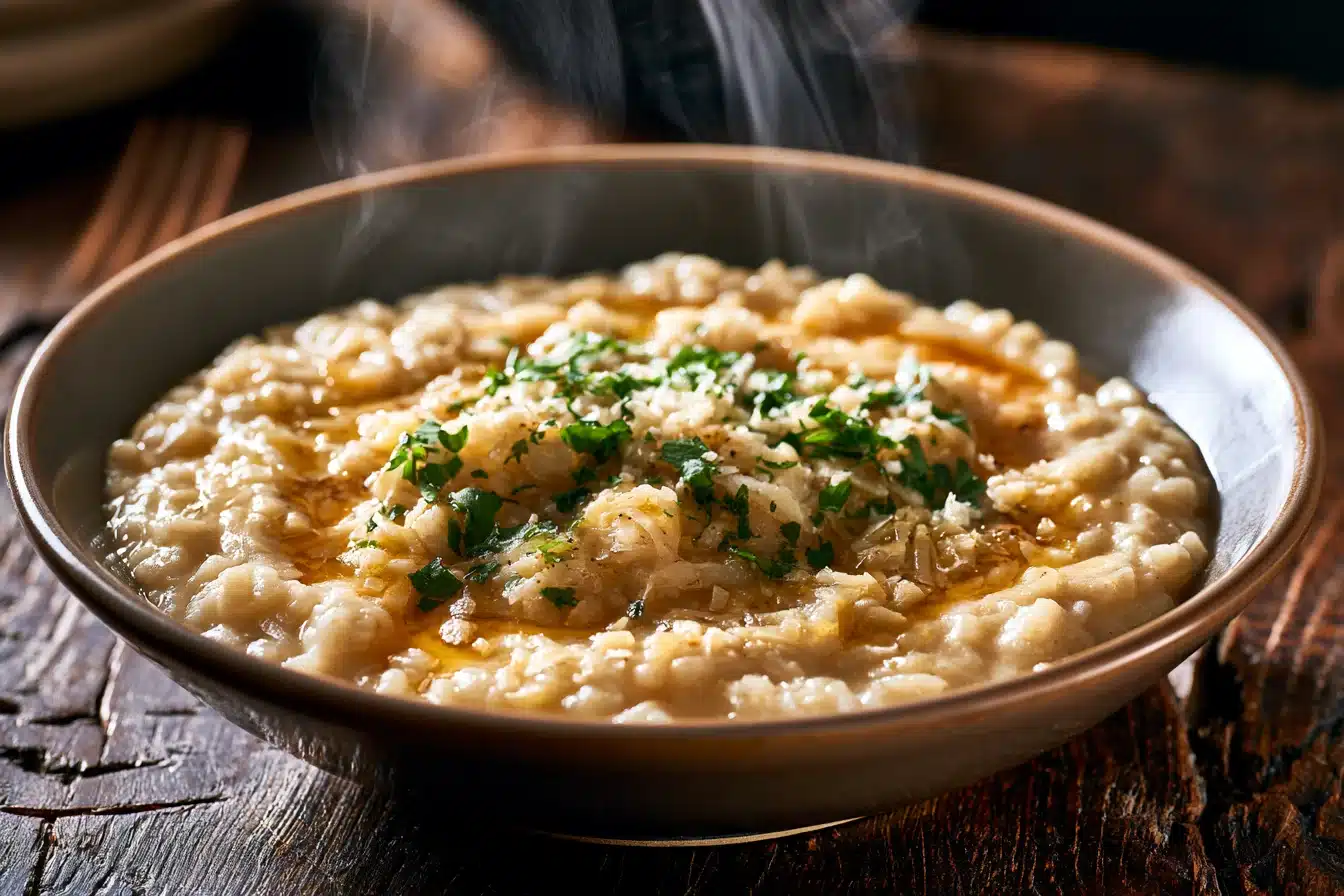 Creamy Garlic Parmesan Risotto 2 Creamy Garlic Parmesan Risotto