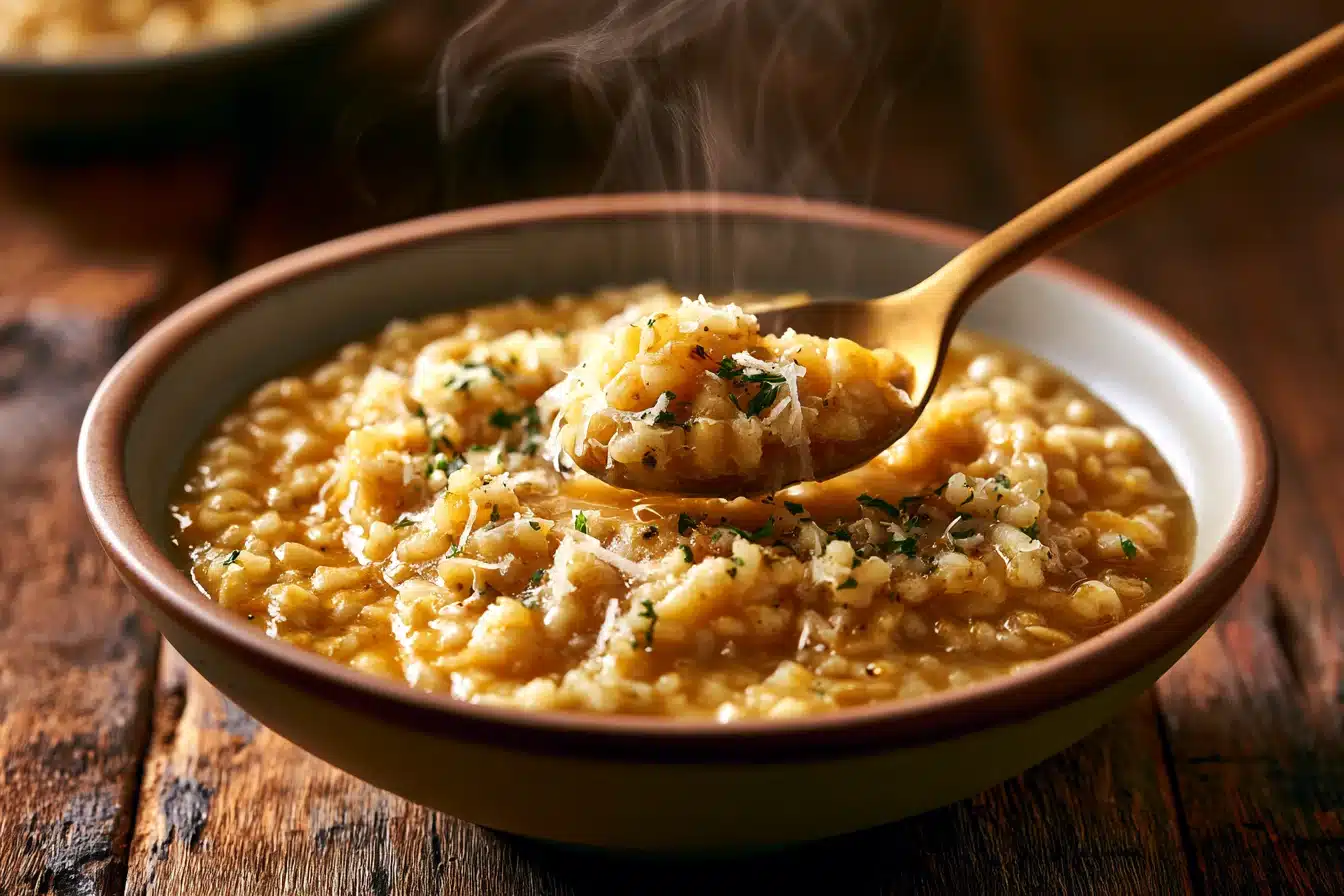 Creamy Garlic Parmesan Risotto 3 Creamy Garlic Parmesan Risotto