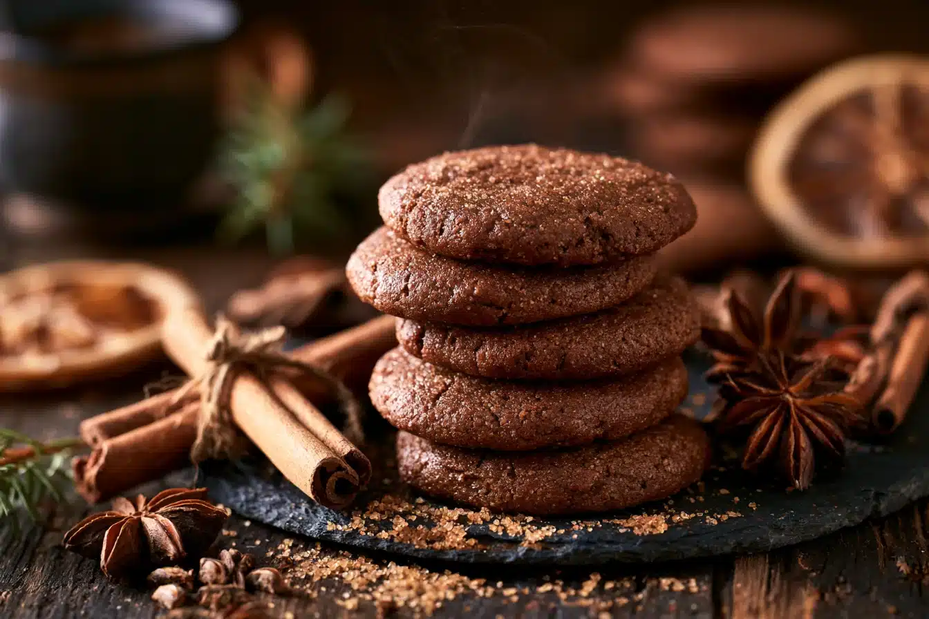 Soft Gingerbread Cookie Recipe 3 Soft Gingerbread Cookies Preparation