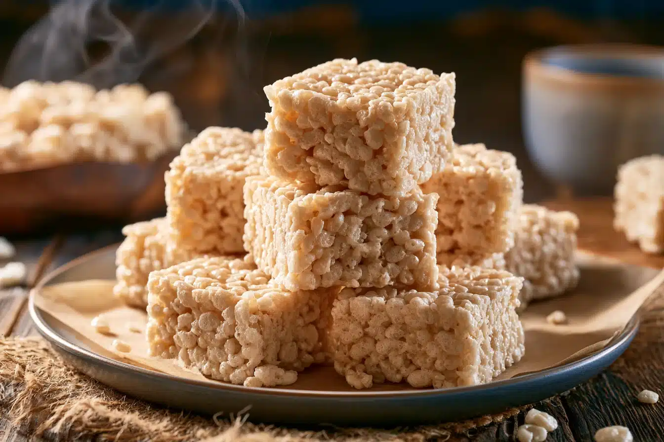 Easy Rice Krispie Treats in 10 Minutes 2 Easy Rice Krispie Treats in 10 Minutes